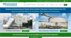 Desktop Screenshot of monroeenvironmental.com