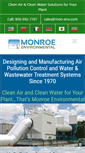 Mobile Screenshot of monroeenvironmental.com